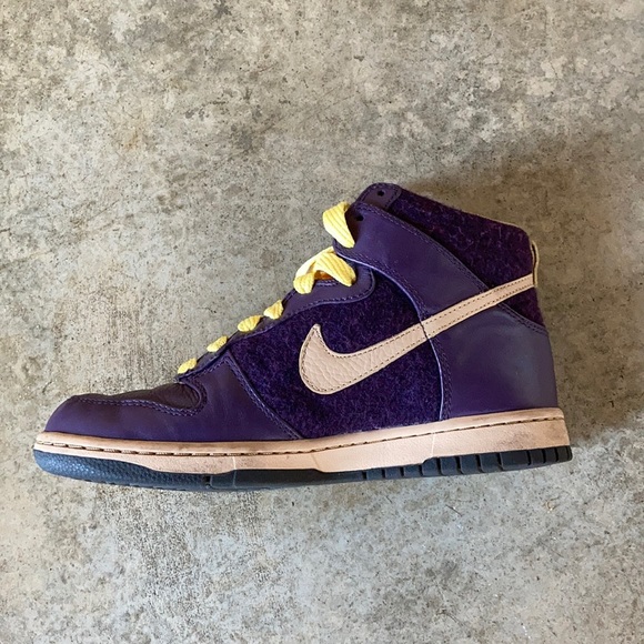 2008 Nike Zoom Dunk High Purple - Picture 6 of 13